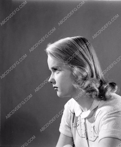 young Anne Francis profile portrait 8b20-4224