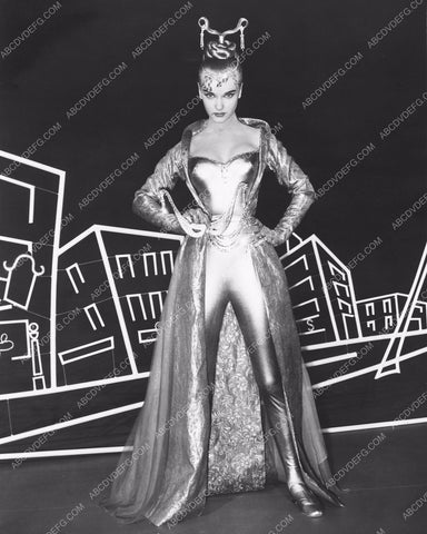 gorgeous Anne Francis in sexy metallic costume 8b20-4236