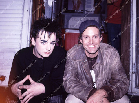 Dwight Schultz and Boy George maybe portrait TV The A-Team 8b20-4409