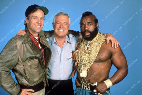 Dwight Schultz George Peppard Mr. T portrait TV The A-Team 8b20-4415