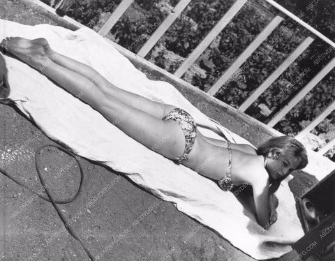 sexy Brigitte Bardot sunbathing in her bikini 8b20-5343