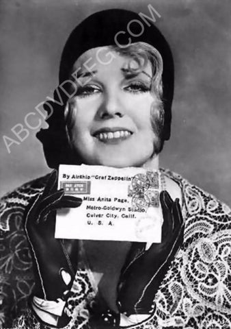 Anita Page and a piece of airmail 8b20-5697