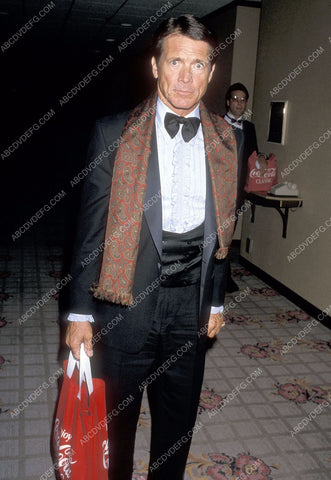 Chad Everett in tuxedo and scarf 8b20-6397