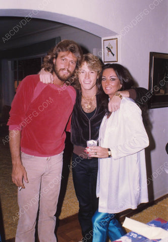 candid Andy Gibb at home with his brother 8b20-6541