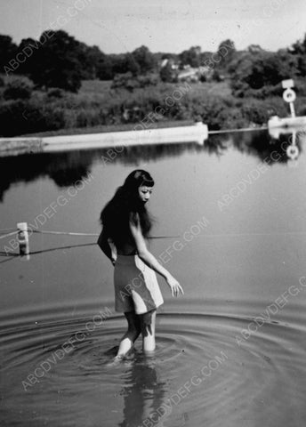 Anna May Wong wading out in the lake 8b20-6618