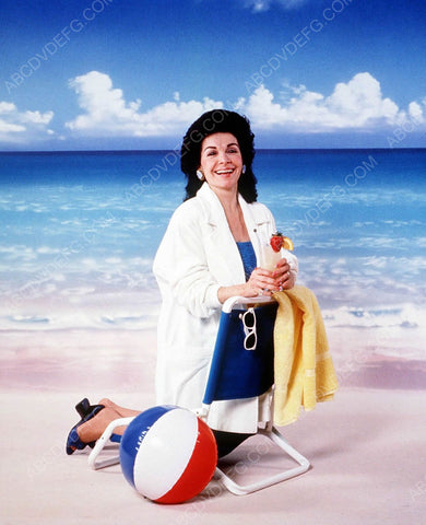Annette Funicello enjoys a fruity drink 8b20-6735