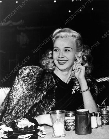 candid Carole Landis and all her coffee fixings 8b20-6853