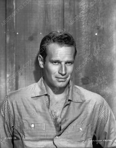 handsome Charlton Heston Pic 8b20-7075