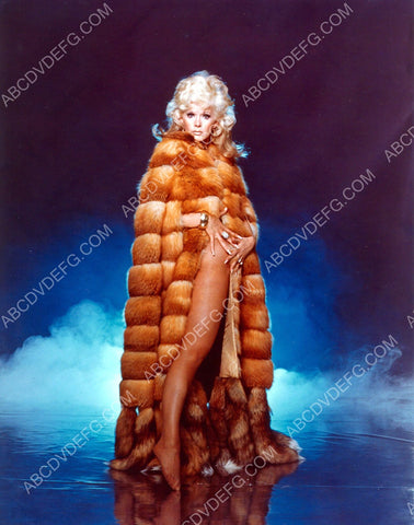 Connie Stevens sexy in nothin but a fur coat 8b20-7141