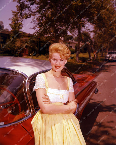 Connie Stevens and her slick new car 8b20-7144