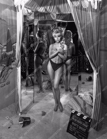 sexy bare Brigitte Bardot in bikini bottom 8b20-7179