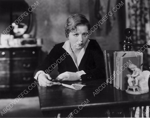 Clara Bow sitting at desk 8b20-7637