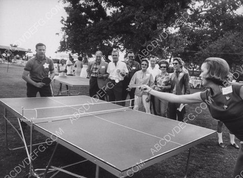 athletic Dana Andrews at ping pong tournament 8b20-7676