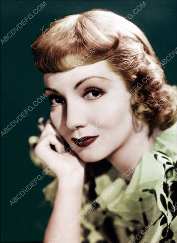 Claudette Colbert portrait 8b20-7689
