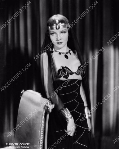 beautiful Claudette Colbert as Cleopatra 8b20-7703