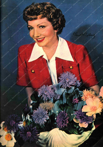 Claudette Colbert pic 8b20-7750