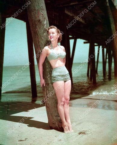 sexy Debbie Reynolds in bikini under the pier 8b20-8125
