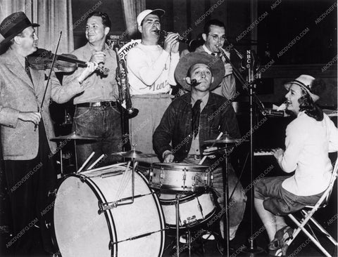 Jack Benny Dick Powell Fred MacMurray Benny Goodman Bing Crosby rock out 8b20-8214