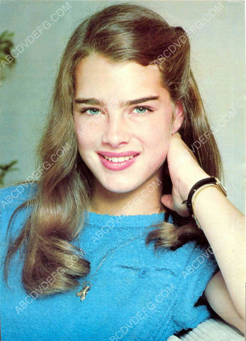 cute Brooke Shields portrait 8b20-8399