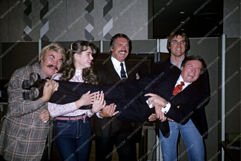 Rip Taylor Mike Douglas Chad Everett Brooke Shields candid pic 8b20-8417