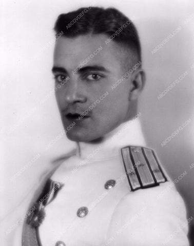 handsome Gilbert Roland in uniform portrait 8b20-9493
