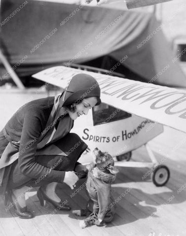 Frances Dee has custom built airplane for her dog 8b20-9530
