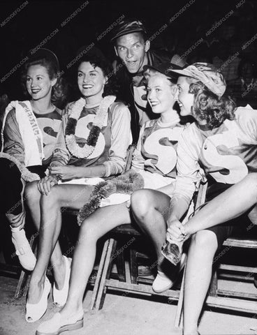 Frank Sinatra Janet Leigh Gloria DeHaven baseball celebrity all-stars 8b20-9723
