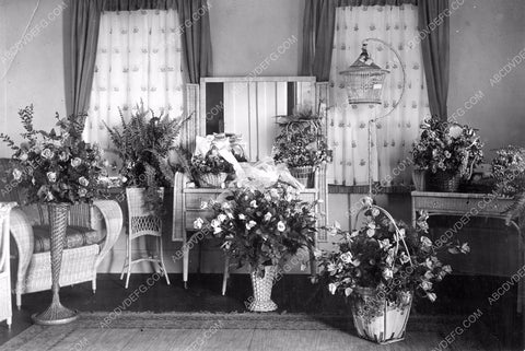 Pickfair getting ready for an event with lots of flowers mpick-59