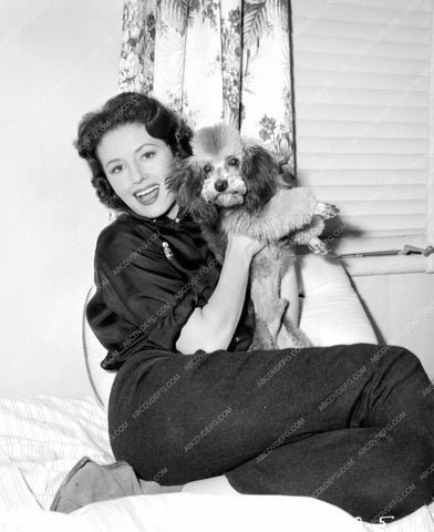 May Wynn and dog behind the scenes Republic The Man Is Armed mwynn-21