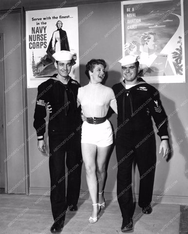 May Wynn sexy in shorts & Navy boys James Berry Edward Hawkins mwynn-26