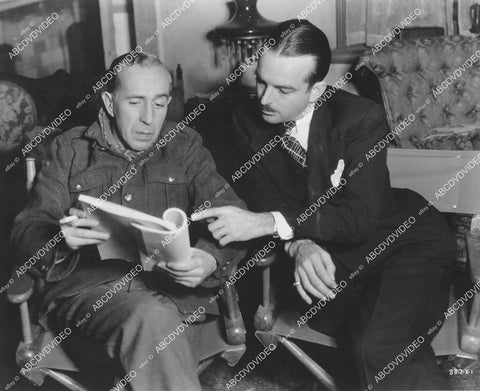 crp-00016 1936 H Bruce Humberstone Claud Allister on set film Three Live Ghosts crp-00016