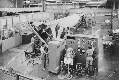crp-033 1957 military science & technology photo Chrysler Corp pre-flight test of new missile system crp-033