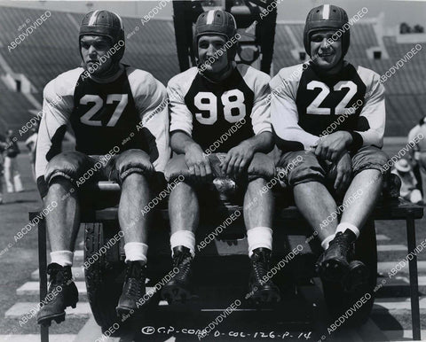 crp-065 football players Wendell Niles Tom Harmon Tom Hanlon film Harman of Michigan crp-065