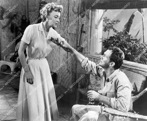 crp-10145 1955 Karin Booth, Ray Bennett film African Manhunt crp-10145