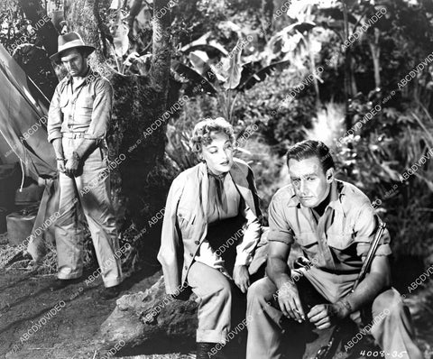 crp-10161 1955 Myron Healey, Ross Elliott, Karin Booth film African Manhunt crp-10161