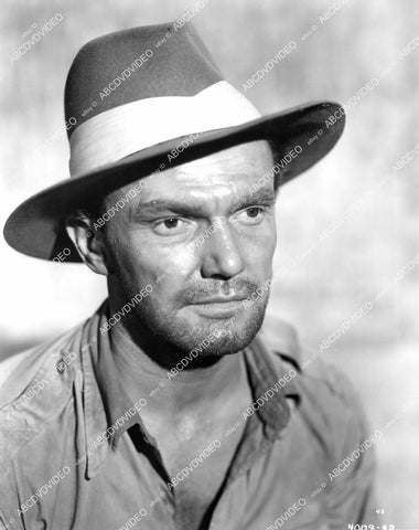 crp-10180 1955 Myron Healey portrait film African Manhunt crp-10180