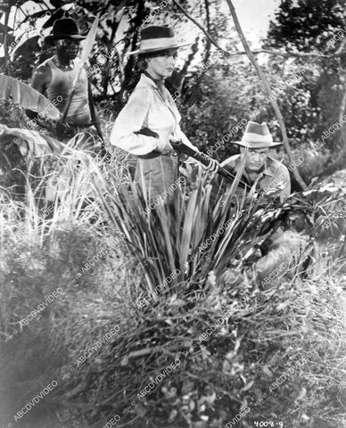 crp-10190 1955 Myron Healey, Karin Booth film African Manhunt crp-10190