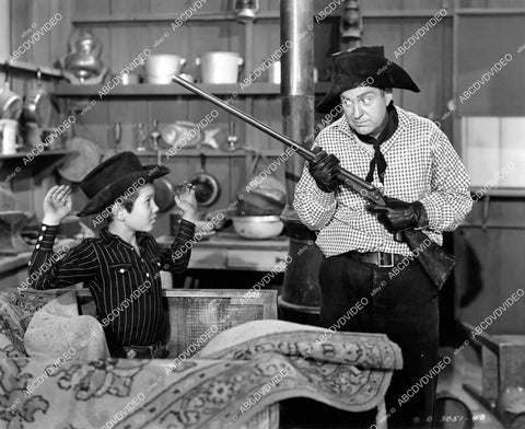 crp-10221 1948 photo Smiley Burnette, Little Brown Jug Don Reynolds Durango Kid film Whirlwind Raiders crp-10221