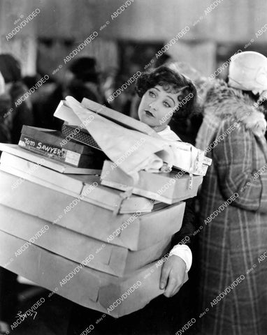 crp-10296 1927 Sally O'Neil working at the department store silent film Becky crp-10296