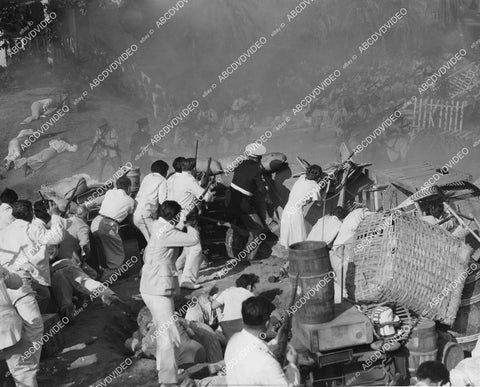 crp-10380 1943 photo Filipino volunteers defend their village film Salute to the Marines crp-10380