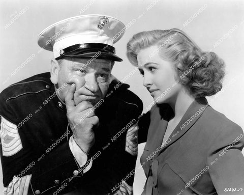 crp-10383 1943 Wallace Beery, Marilyn Maxwell film Salute to the Marines crp-10383