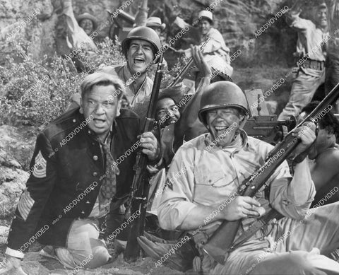 crp-10388 1943 Wallace Beery, Dick Curtis, Donald Curtis film Salute to the Marines crp-10388