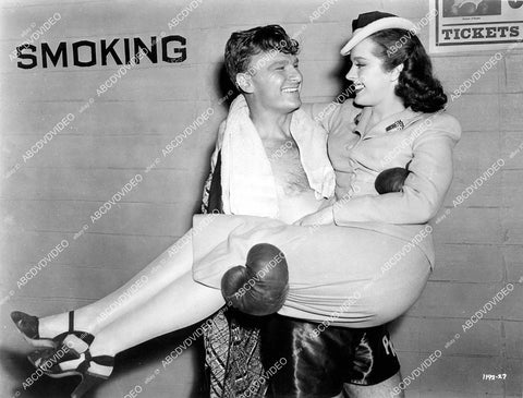 crp-10424 1942 Peggy Moran, Eddie Albert film Treat 'em Rough crp-10424