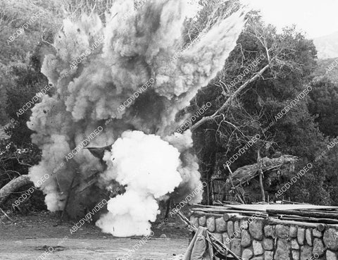 crp-10489 1973 exploding hut in village film Terminal Island crp-10489