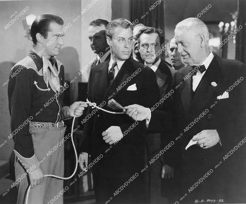 crp-10533 1947 Jack Leonard, Tristram Coffin, Thurston Hall film Swing the Western Way crp-10533