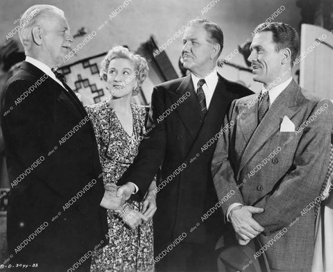 crp-10534 1947 Thurston Hall, Regina Wallace, Ted Stanhope, Kenneth MacDonald film Swing the Western Way crp-10534