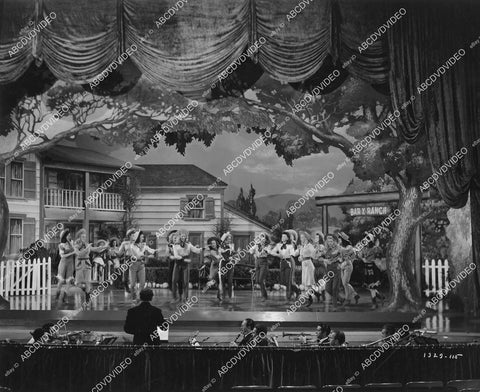 crp-10677 1945 Dales Evans, Peggy Stewart, Beverly Lloyd and dancing girls film Utah crp-10677