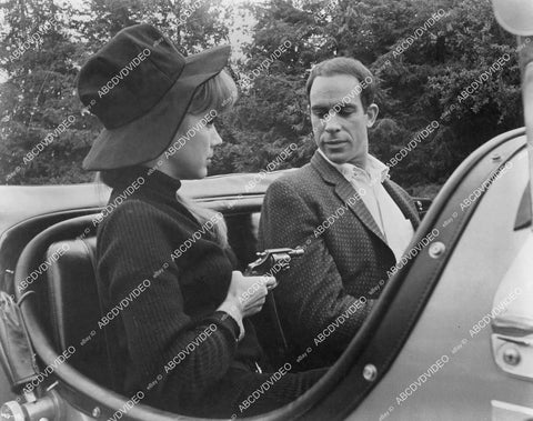 crp-01070 1968 Terry Moore w her pistol, Paul Mantee film A Man Called Dagger crp-01070