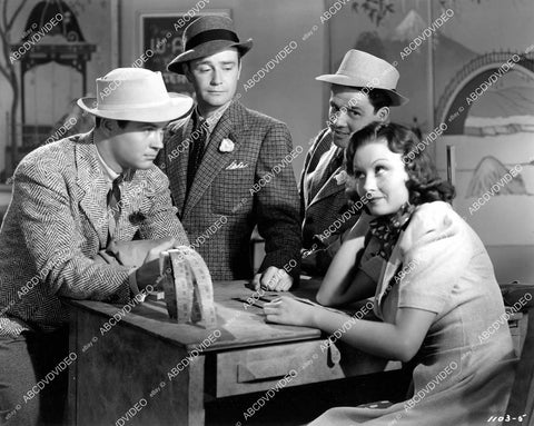 crp-10727 1939 Lew Ayres, Tom Brown, Owen Davis Jr, Gladys Blake film These Glamour Girls crp-10727