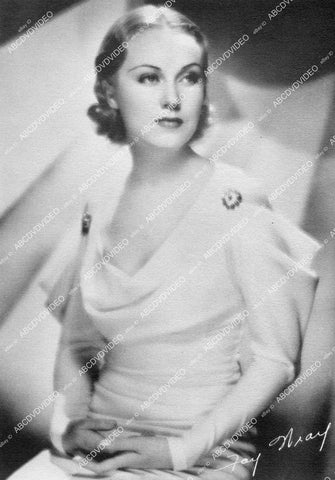 crp-10791 1934 Columbia Studios giveaway Fay Wray portrait promo film Black Moon crp-10791